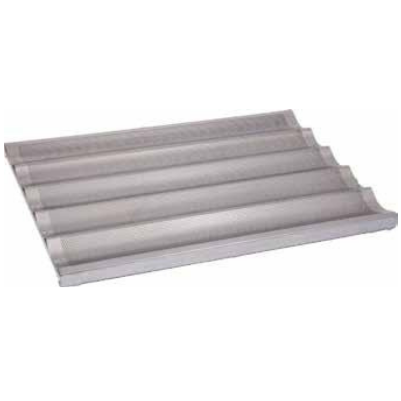 Aluminum baguette tray- 5 spaces, 60cmx 80cm